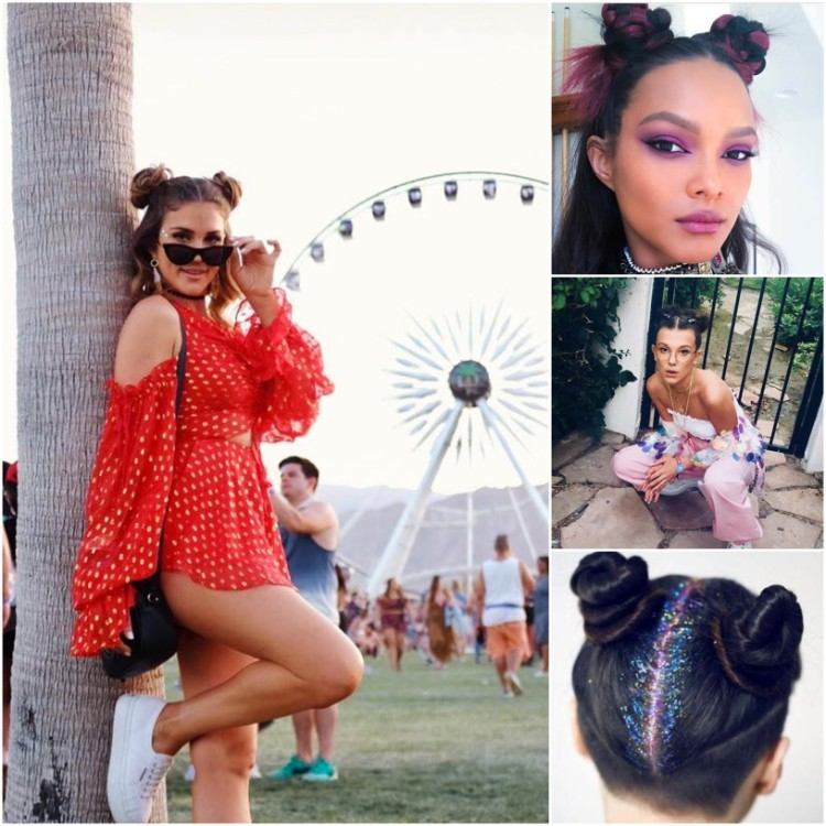 El peinado del Festival de Coachella parece haber adoptado estrellas de Hollywood