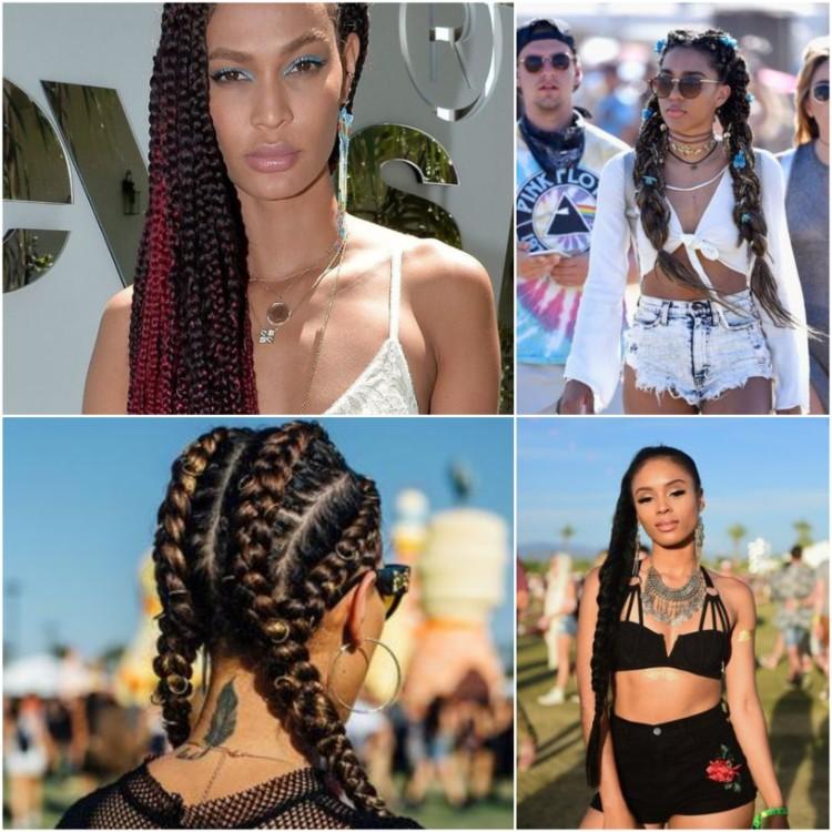El peinado de Coachella se asemeja a la estrella de la gran pantalla