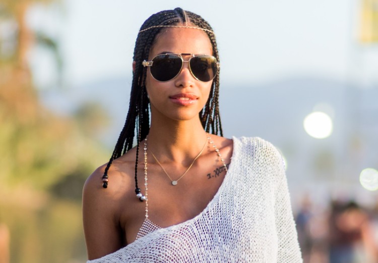 El peinado del festival de Coachella se asemeja a trenzas expertamente elaboradas
