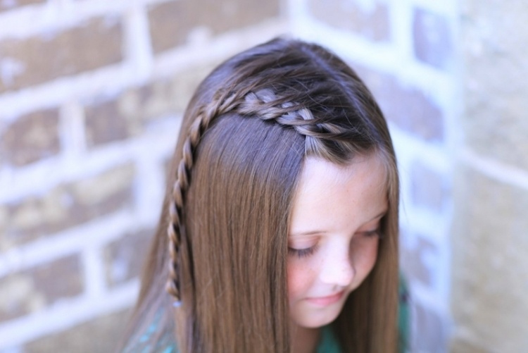 estilo pequeña cascada trenza cabello extenso estilo-chica-cascada-trenza-melena media extensa