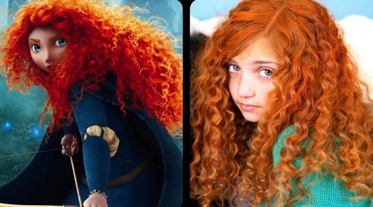 opción de peinado infantil para cabello largo y rizado peinado-nina-largos-ricos-pelo-rojizo-ondulado