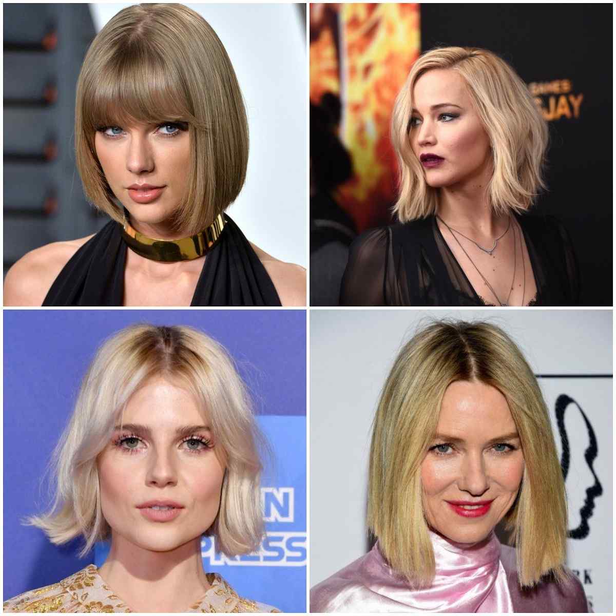 corte cuadrado para cabello delicado por excelencia utilizado por celebridades