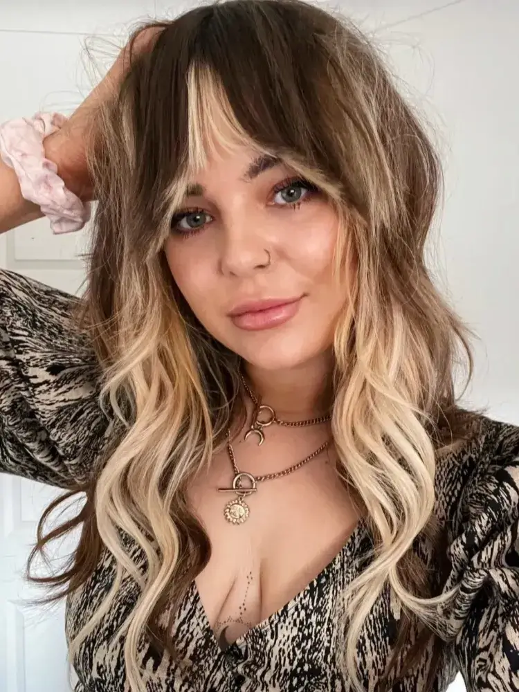 Estilos de peinados con flequillo de moda verano 5 - 【MioEstilo】 flequillo en el cuello ideas de peinado verano 2022 flequillo en el cuello