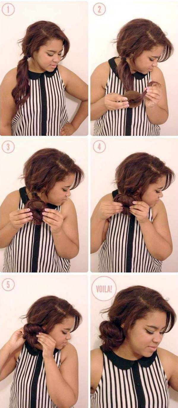 peinado sencillo cabello largo con flequillo y moño paso a paso peinado sencillo moño pelo largo paso a paso flequillo