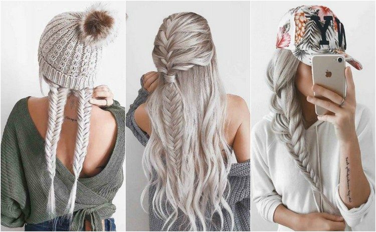 24 sugerencias asombrosas para experimentar en esta temporada invernal 17 - 【MioEstilo】 peinado de moda para mujer trenzas de cola de pescado de invierno