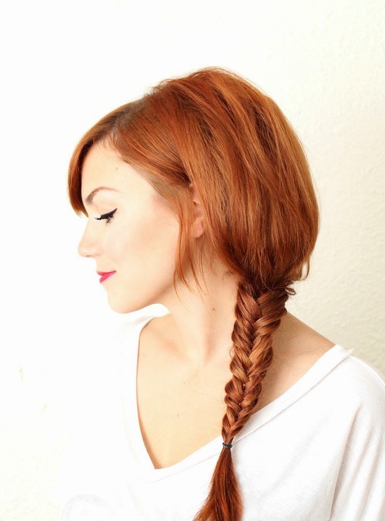 peinado epi-trenza pelo largo