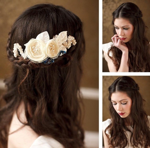 peinado-trenza-tiara-pelo-ondulado-pelo-suelto