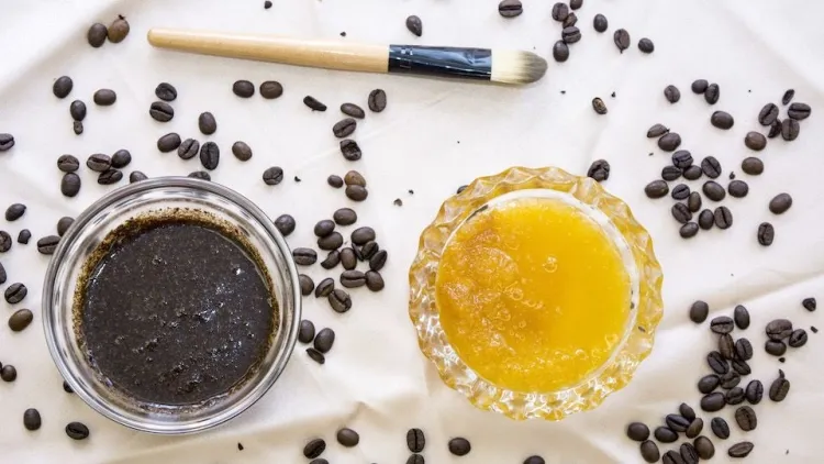 tinte natural casero con cafe