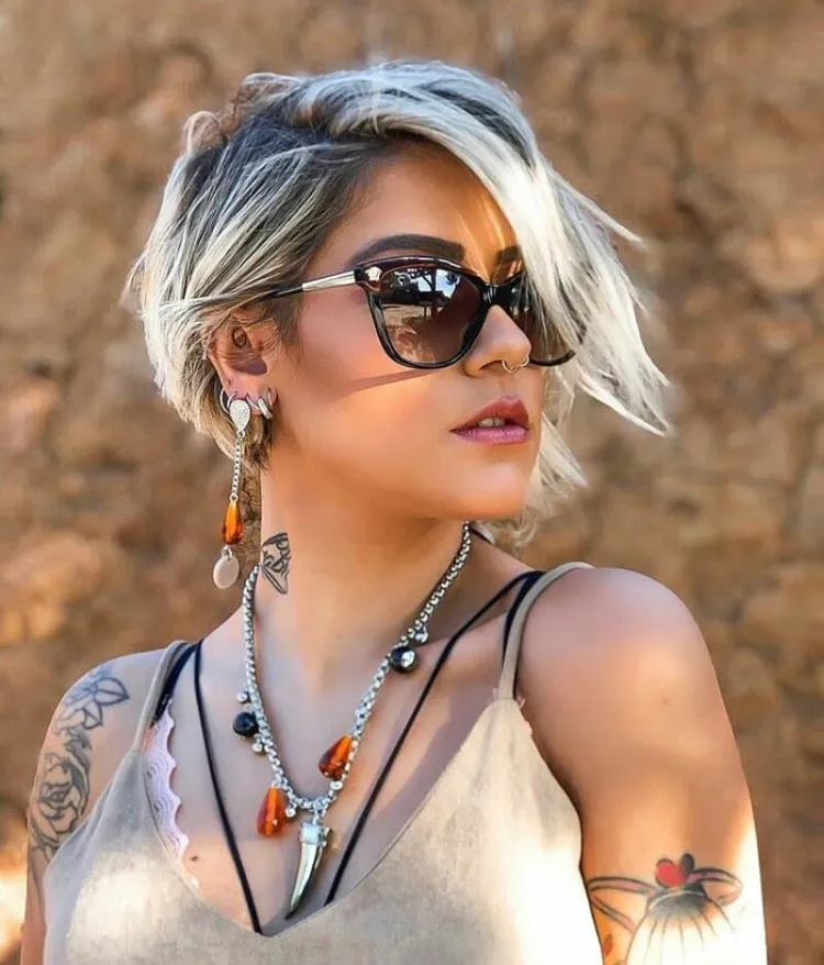 ¿De qué manera acoger el corte "Lop"? ¡Más de 25 maneras de lucir el reciente corte de pelo de moda! 8 - 【MioEstilo】 ideas sobre cómo adoptar el último corte de pelo corto lop estilizado