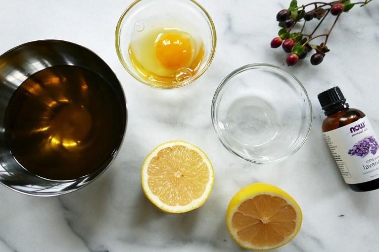 ¿Cómo lograr un cabello reluciente y liso como el que has estado anhelando? 10 - 【MioEstilo】 Mascarilla capilar casera Aceite de huevo Jugo de limón para un cabello brillante