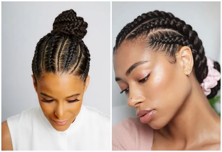 peinados para mujer contra las olas de calor para peinar el cabello en el cálido verano actual