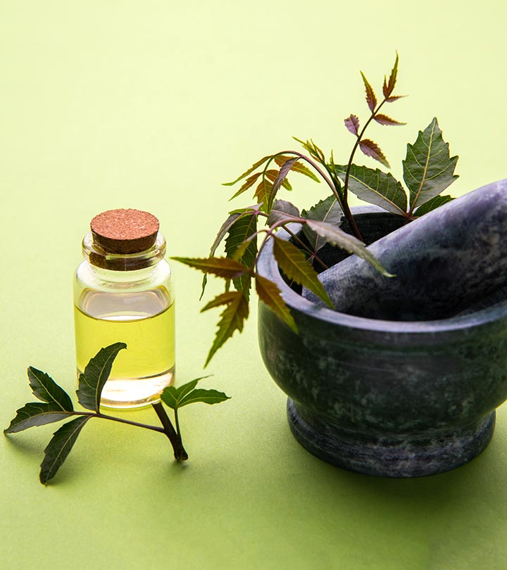 tratamiento anticaspa con aceite de neem antibacteriano natural