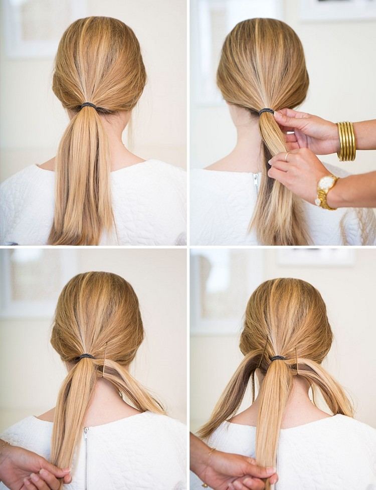 Rollito inferior rápido y sencillo: La solución rápida de peinado 10 - 【MioEstilo】 tutorial para realizar un rollito inferior rápido y elegante