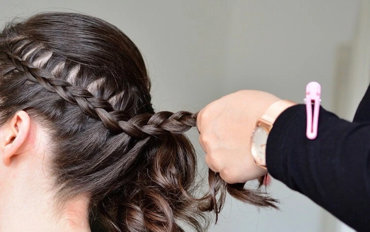 hazlo tu mismo tutorial de trenza pegada