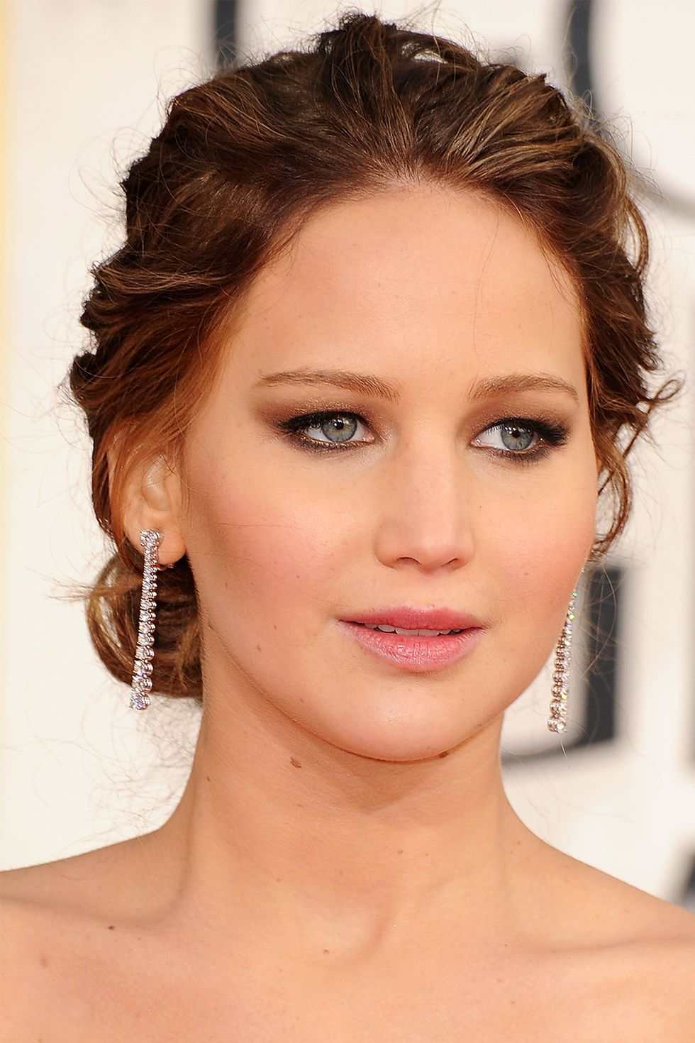 matices que te ayudarán a olvidar el rubio! 36 - 【MioEstilo】 Tono de cabello castaño miel Jennifer Lawrence Alfombra Roja