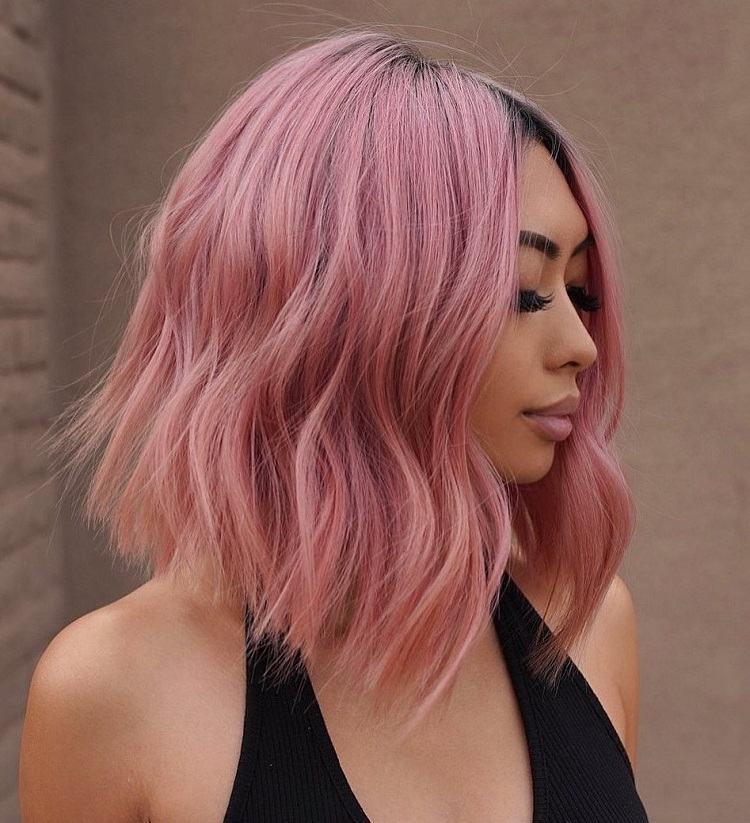 Tonos de cabello de tendencia para la primavera y verano de este año 6 - 【MioEstilo】 tendencia color cabello rosa pastel tendencia primavera verano 2021 color cabello