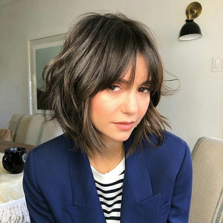 Estilo lynx: todo acerca del reciente estilo de cabello 3 - 【MioEstilo】 nina dobrev adopta estilo lynx corte corto corte cuadrado desmechado mujer shag