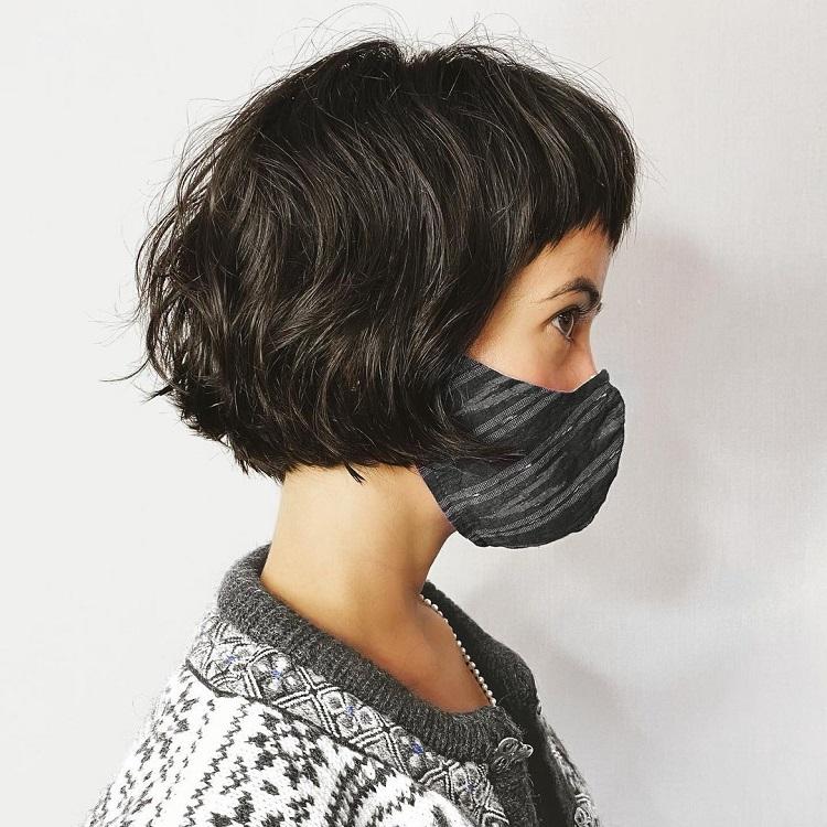 Estilo lynx: todo acerca del reciente estilo de cabello 14 - 【MioEstilo】 estilo lynx corte cuadrado cabello corto corte de cabello regreso a clases 2021 mujer