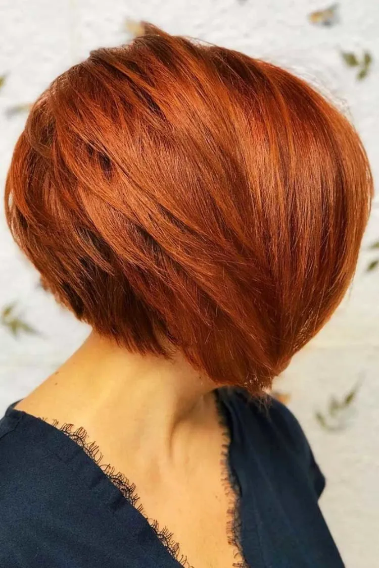 corte bob degradado corto en 2022