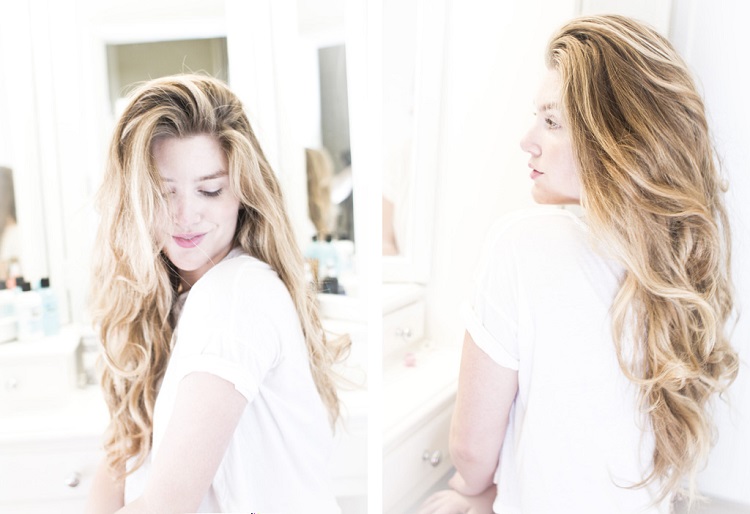 Corte de pelo rubio largo estilo casual diario corte-de-pelo-casual-rubio-largo-para-todos-los-dias