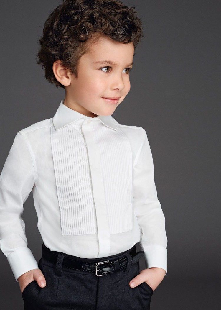 estilo capilar infantil-niño-cabello rizado