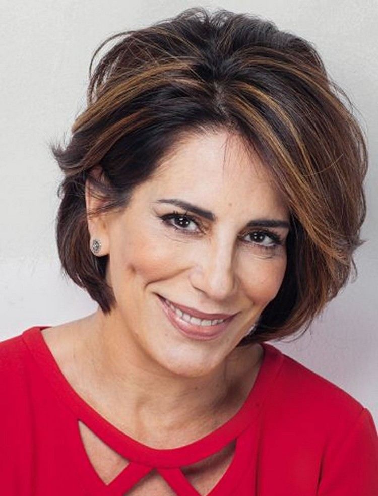 corte asimétrico para mujer de 50 años estrellas de televisión ideas de Jane Kaczmarek