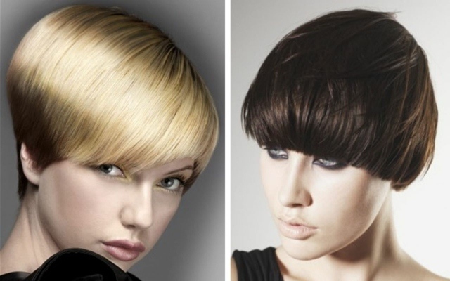 corte de pelo corto mujer flequillo largo-este-año-rostro-oval