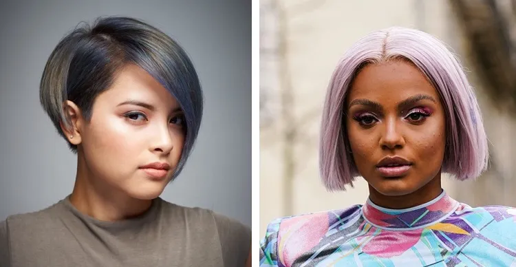 ¿Tendencias más buscadas en el salón de estética y cómo conseguirlas? 6 - 【MioEstilo】 corte de pelo corto mujer moderno cabello fino