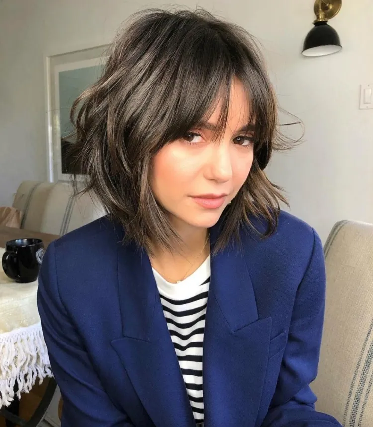 Estilos de corte de cabello para melena delgada y suave: 10 ideas brillantes 7 - 【MioEstilo】 corte breve cabello delgado suave estilo Shag Corto