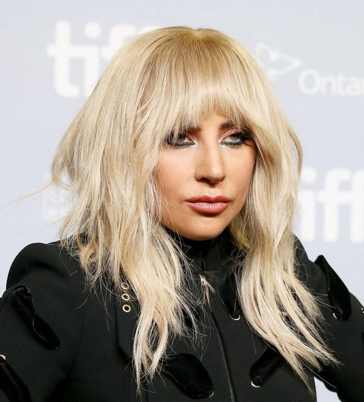 18 recomendaciones de gradientes femeninos cortos y largos 12 - 【MioEstilo】 corte en capas mujer Lady Gaga elegante cabello rubio alfombra roja 2018
