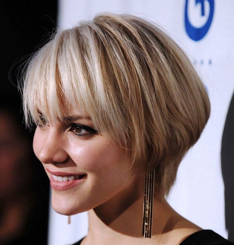 Estilo en capas para mujer ¿cómo incorporarlo a tu look? 13 - 【MioEstilo】 corte-degradado-mujer-ideas-pelo-corto-sombrero-rubio-claro