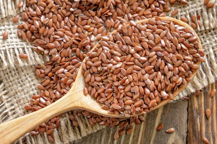 estimular el crecimiento del cabello semillas de lino omega-3