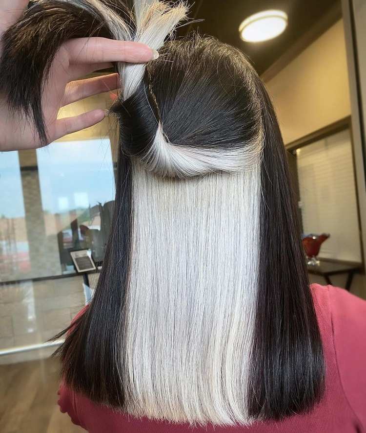 Pelo Cruella: la moda relevante que merece tu interés 14 - 【MioEstilo】 Modificación de cabello Cruella con rubio polar