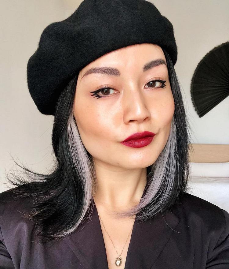 Pelo Cruella: la moda relevante que merece tu interés 19 - 【MioEstilo】 Sable Yong con una variante de cabello Cruella