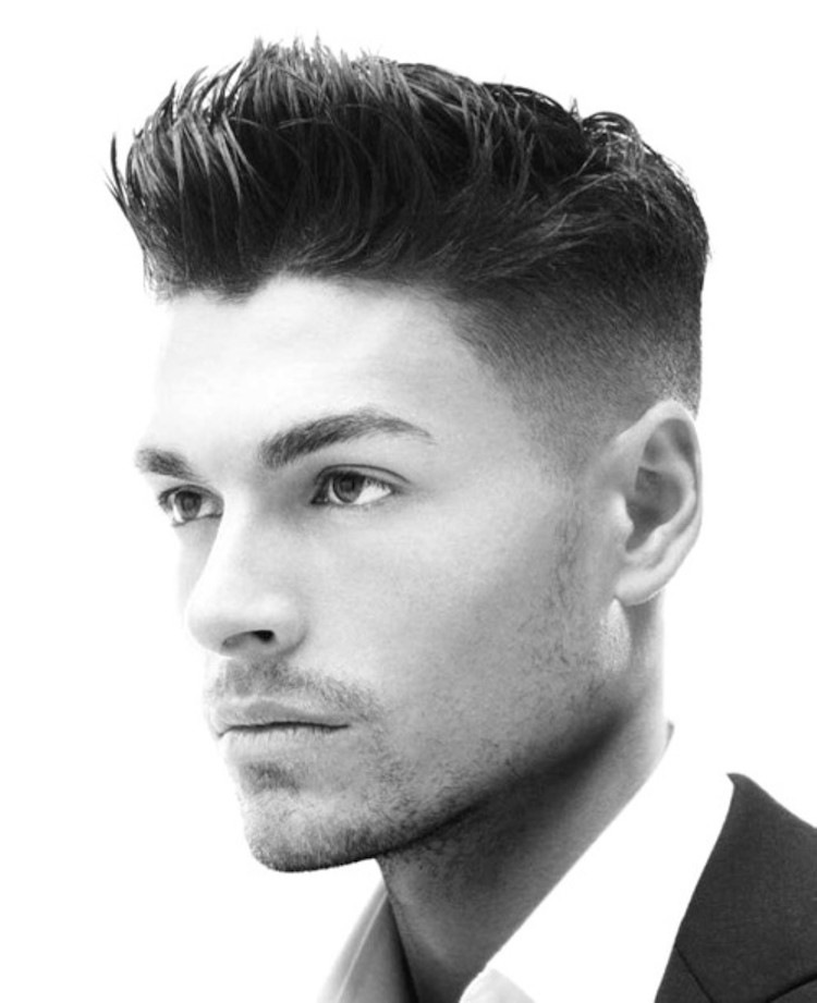 30 propuestas de cortes de cabello en degradado para caballeros 4 - 【MioEstilo】 degradado-degradado-hombre-corte-elegante-pelo-largo-arriba-lados-cortos