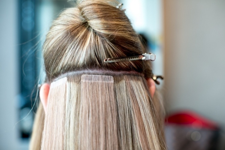 extensiones capilares con pinzas añadidos-capilares-clip-cabellera-lacio-mechas-pinzas