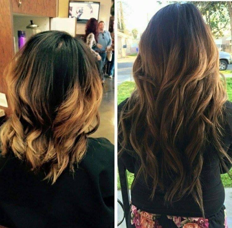 alternativas de cabello largo tono marron añadidos-capilares-clip-cabellera-largo-bucles-mechas