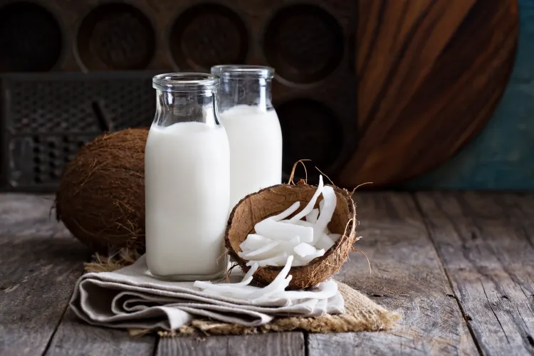 como hacer que el cabello crezca más rápido con leche de almendra