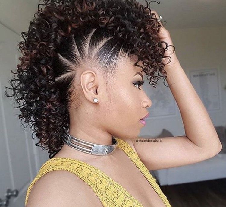 imitación halcón mujeres para cabello afro