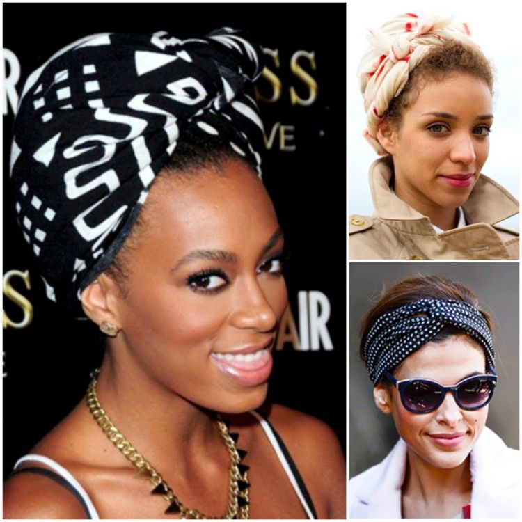 consejos para el pañuelo en el cabello cómo usar peinados como estrellas famosas con accesorios