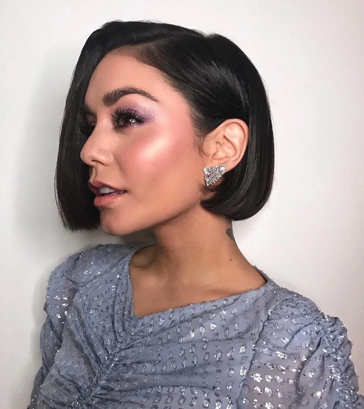peinado mujer corto 2022 cabello de cristal