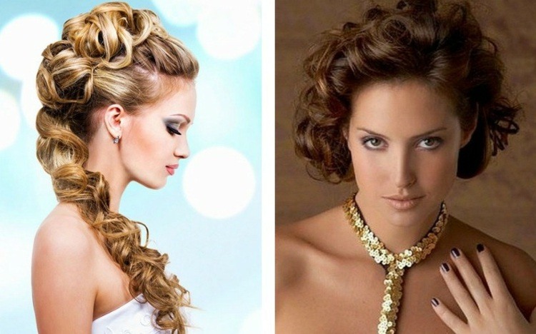 sugerencia para baile con melena larga y media peinado-idea-prom-pelo-largo-rizos-flecos