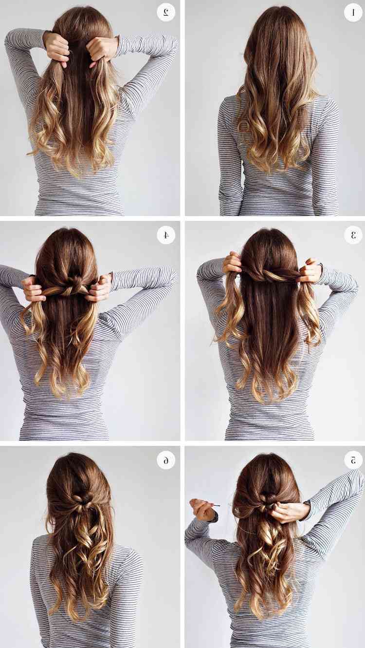 Las mejores propuestas de peinados sencillos y sofisticados para el empleo. 26 - 【MioEstilo】 cabello rizado cabello rizado rápido y sencillo hebras retorcidas