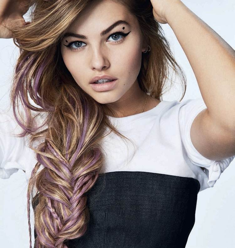 maquillaje para el cabello tendencia coloración personalizada para el cabello consejos de maquillaje capilar formas de aplicación del cabello