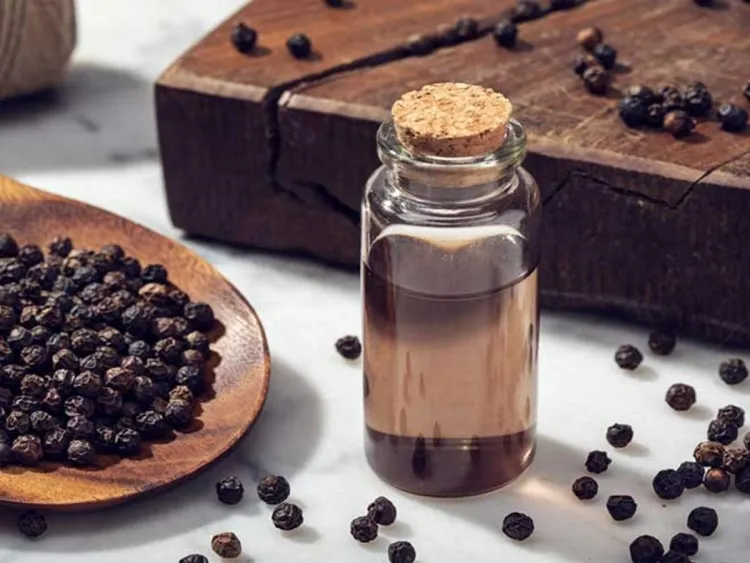 Mascarillas para el crecimiento capilar con combinación de aceites esenciales en cuero cabelludo caliente