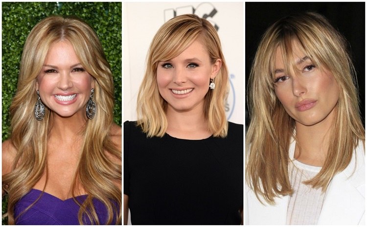 tendencias de color de cabello rubio - reflejos caramelo 2020