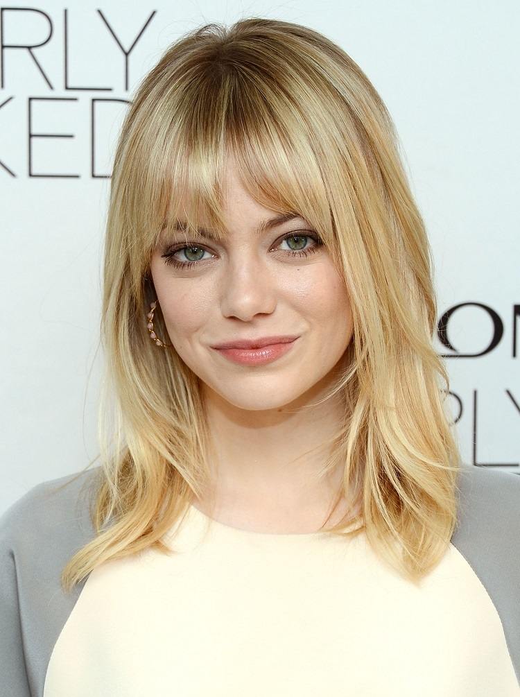 mechas caramelo en cabello rubio natural o teñido