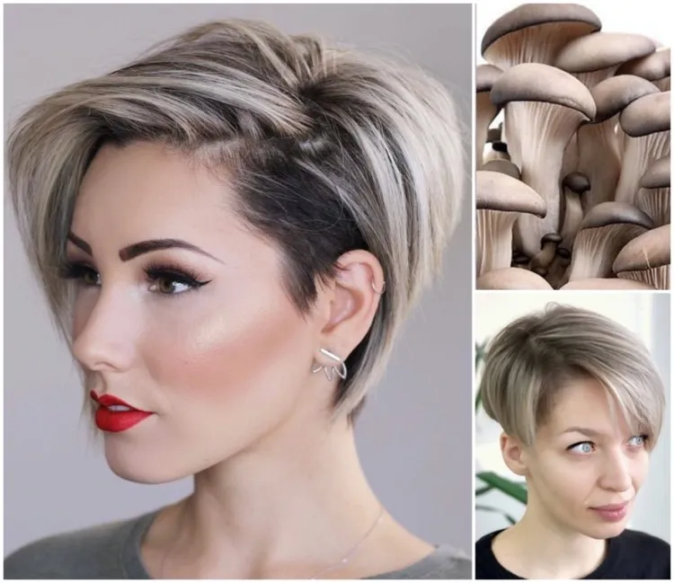 técnica para aplicar balayage ceniza rubio en cabello corto