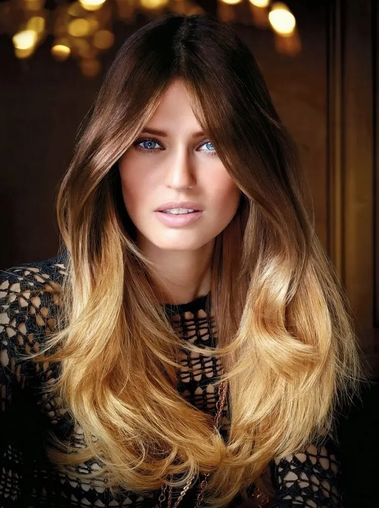 coloración del cabello ombre tendencias del cabello coloreado 2022