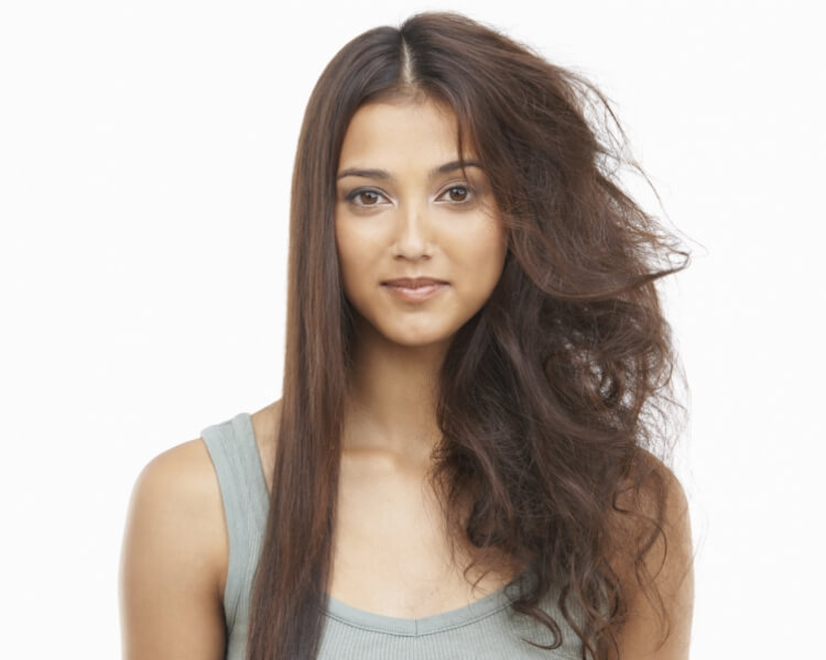 Remedio para la caída del cabello con enjuague ácido